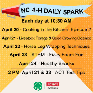 NC 4-H Daily Spark Week 5