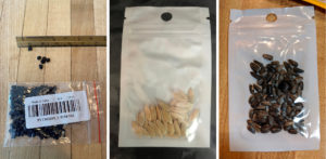 Seed packages from China