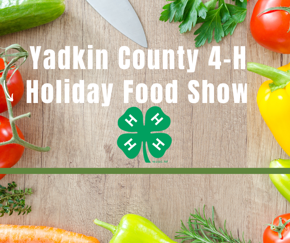 Yadkin County 4- h holiday Food Show (1)