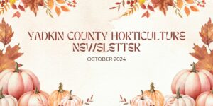 Horticulture October Newsletter