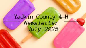 July newsletter